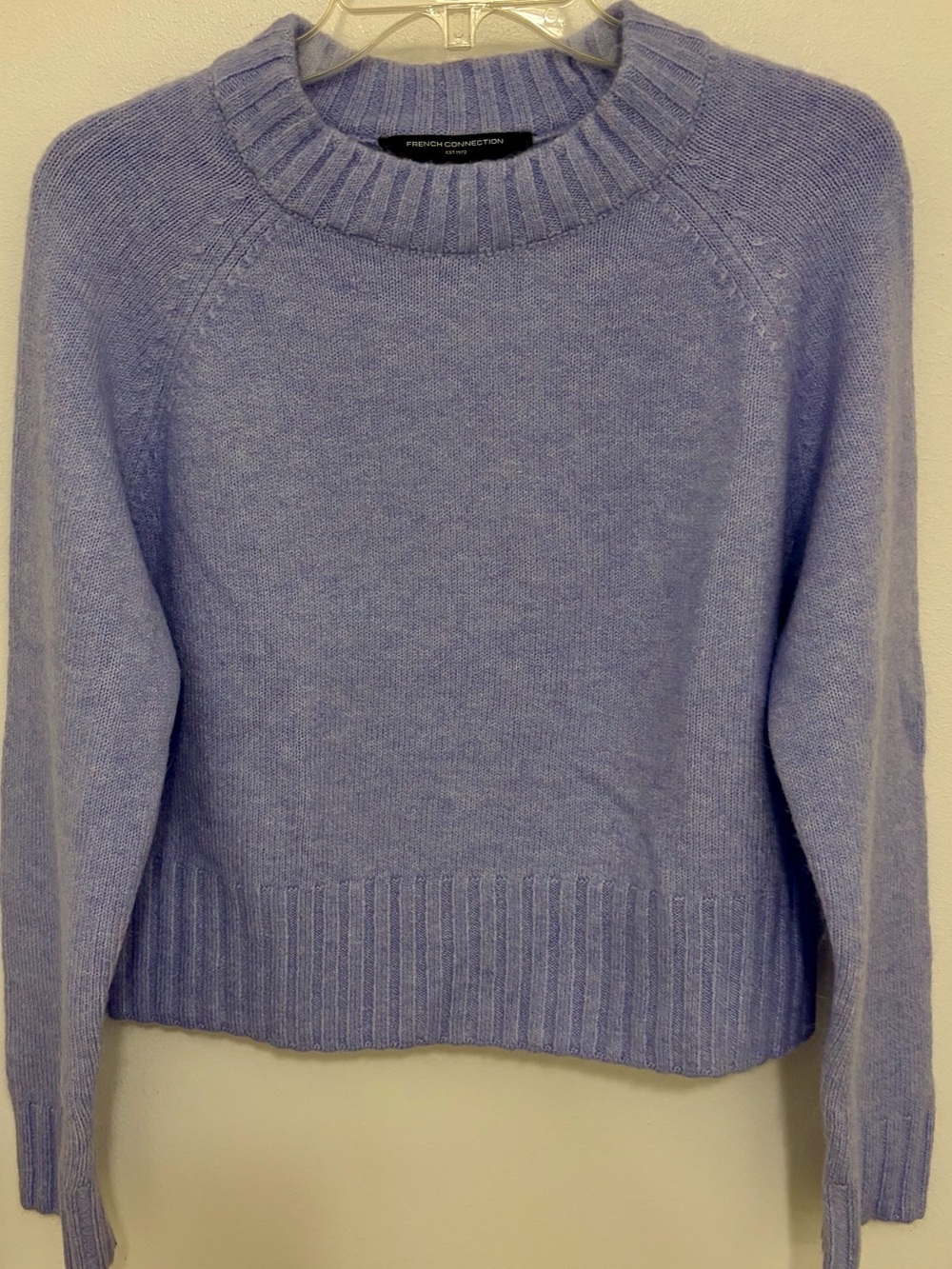 French Connection Lavender Crewneck Sweater women S
